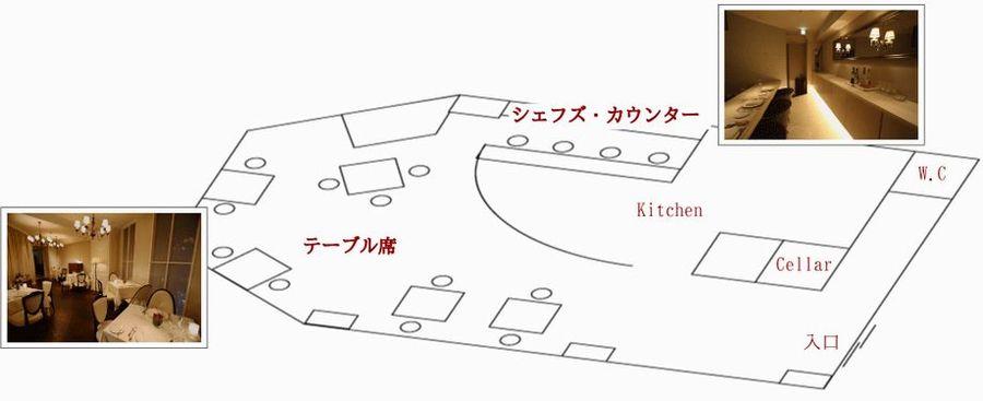 店内見取り図